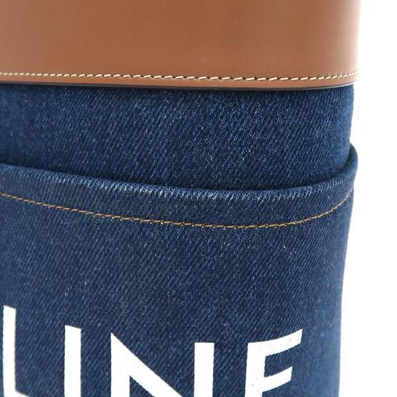Celine Bucket Bag Denim Bag - Picture 6 of 9